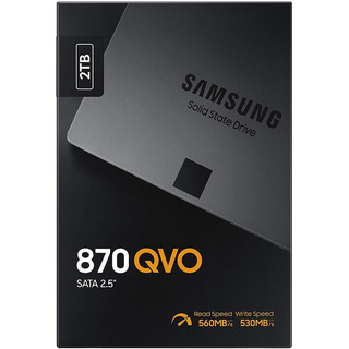 SAMSUNG 870 QVO SSD 4To SATA 2.5p BE (P)