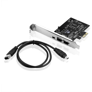 PLACA PCI-e FIREWIRE 400 IEEE 1394 1x6PIN   2x9PIN